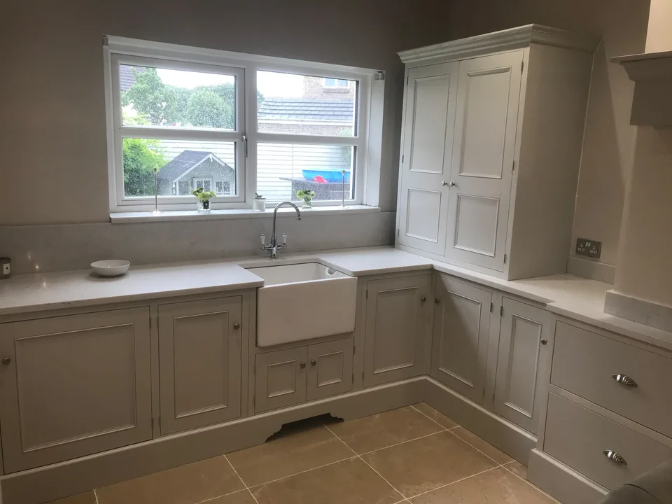 The Byron Range with a Belfast sink
