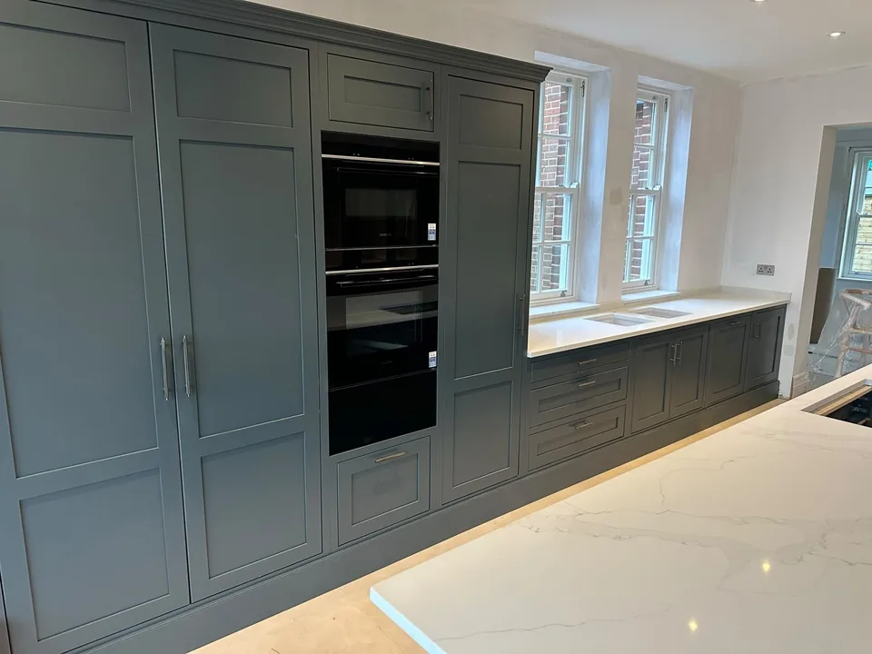 Byron Range tall units around built-in ovens