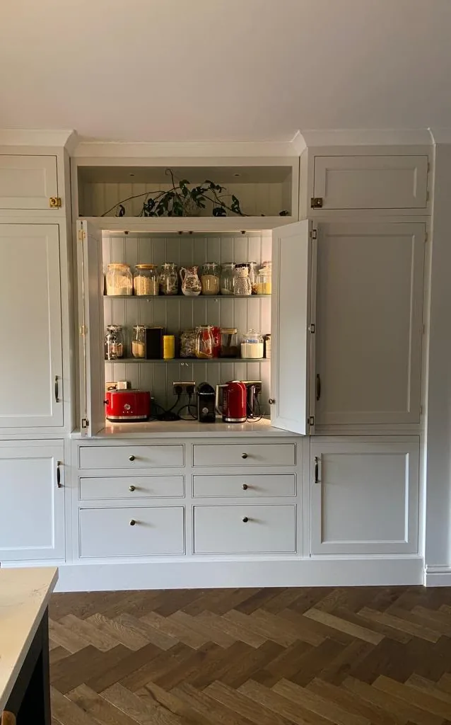 A Byron Range dresser with a larder in the middle